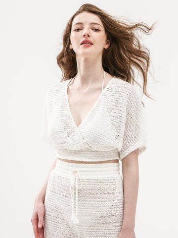 Resort Vibe Crochet Top Cover Up